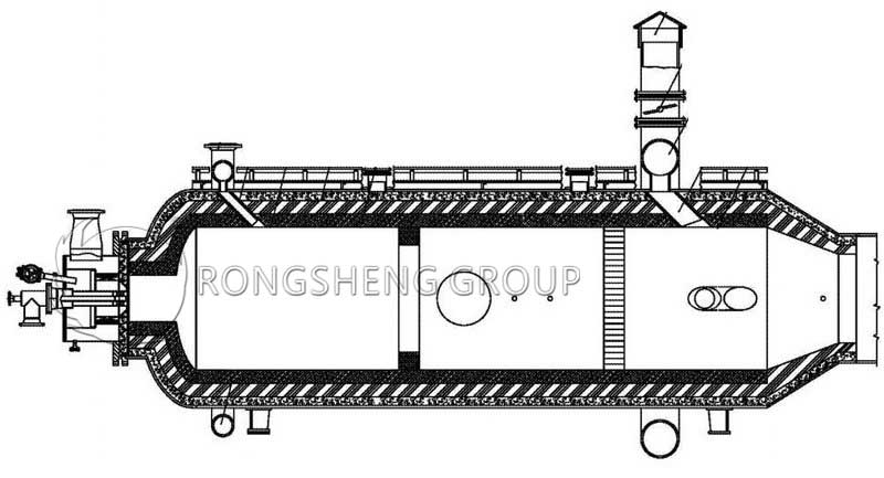 H2S Reaction Furnace Structure Diagram